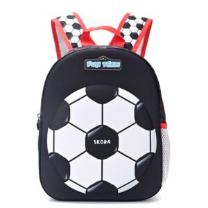 Mochila Hello Petit Termoformada Futbol Red 12"