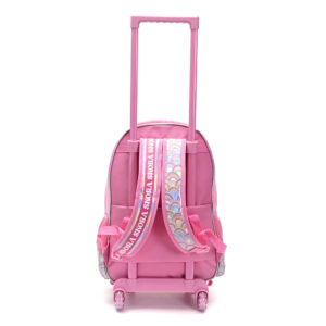 Mochila Carro Think Happy Prints Rainbow Vibes Con Llavero 18
