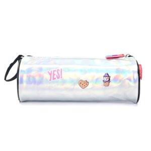 Cartuchera Tubo Think Happy Shine Holograma Just Fun (2)