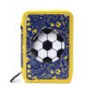 Cartuchera Canopla Dos Pisos Lets Play Sports Blue