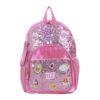 Mochila Think Happy Shine Just Fun Saten Y Lentejuelas 17" Rosa