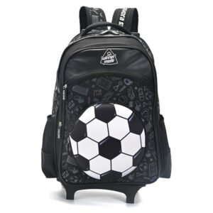 Mochila Carro Lets Play Sports Futbol Pelota Termoformada 18"