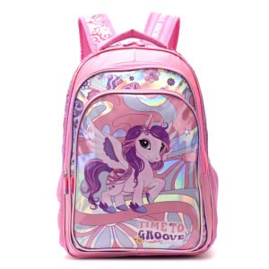 Mochila Think Happy Prints Unicornio Groovie 18"