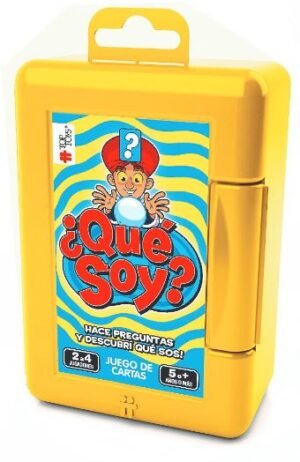 Qué Soy? - Estuche Plástico - Novedad -