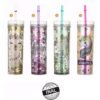 Vaso Glitter Estampado 400 Ml