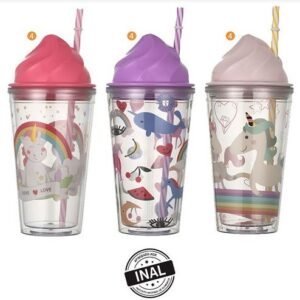 Vaso Helado Unicornio 450ml