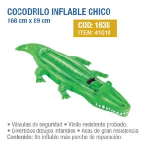 41010** Cocodrilo Inflable Chico