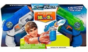01227 ** X-shot - Water Blaster Double Small Stealth Soaker X 2 Unid