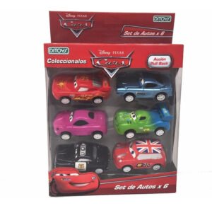 Cars Pull Back X 6