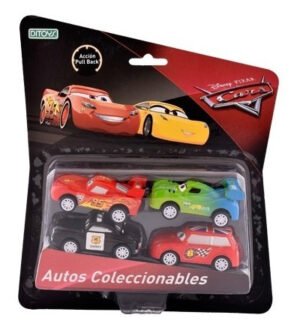 Cars Pull Back X 4