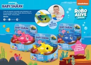 Juguete Musical Robo Alive Junior De Baby Shark