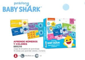 Juego Aprendiendo Numeros Y Colores. Baby Shark