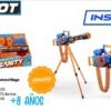 36605 ** X-shot Insanity Motorized Rage Fire Gatlin Gun(72darts) (b/4)
