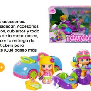 Pinypon - Coche De Pinypon O Moto Con Sidecar
